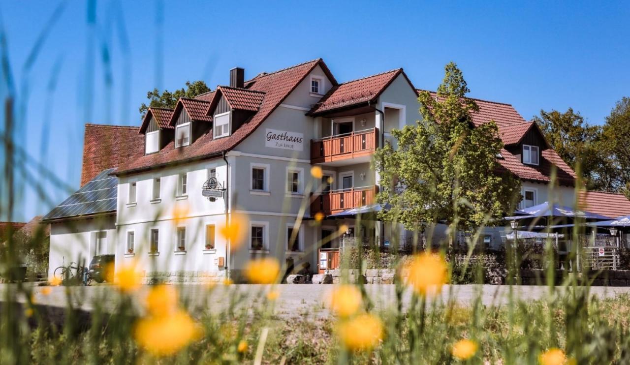 Gasthaus Zur Linde Dombuhl Extérieur photo